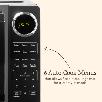 Haden 23L Touch Control Microwave in Black