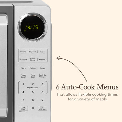 Haden 23L Touch Control Microwave in Silver