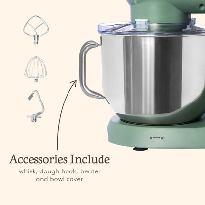 Haden 6.5L Digital Stand Mixer – Cedar Green Food Mixers & Blenders Haden