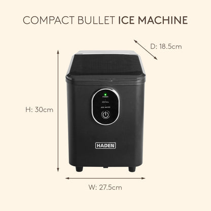 Haden Compact Bullet Ice Machine Haden