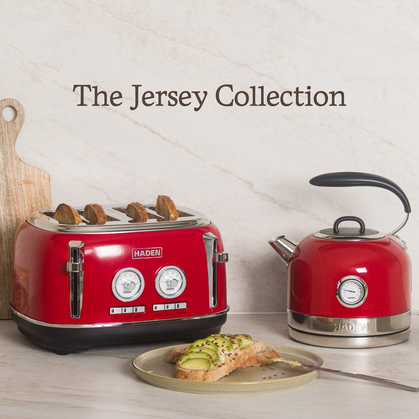 Haden Jersey Red Kettle Electric Kettles Haden