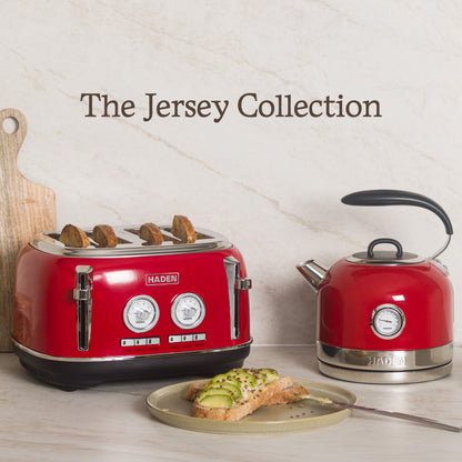 Haden Jersey Red Kettle Electric Kettles Haden