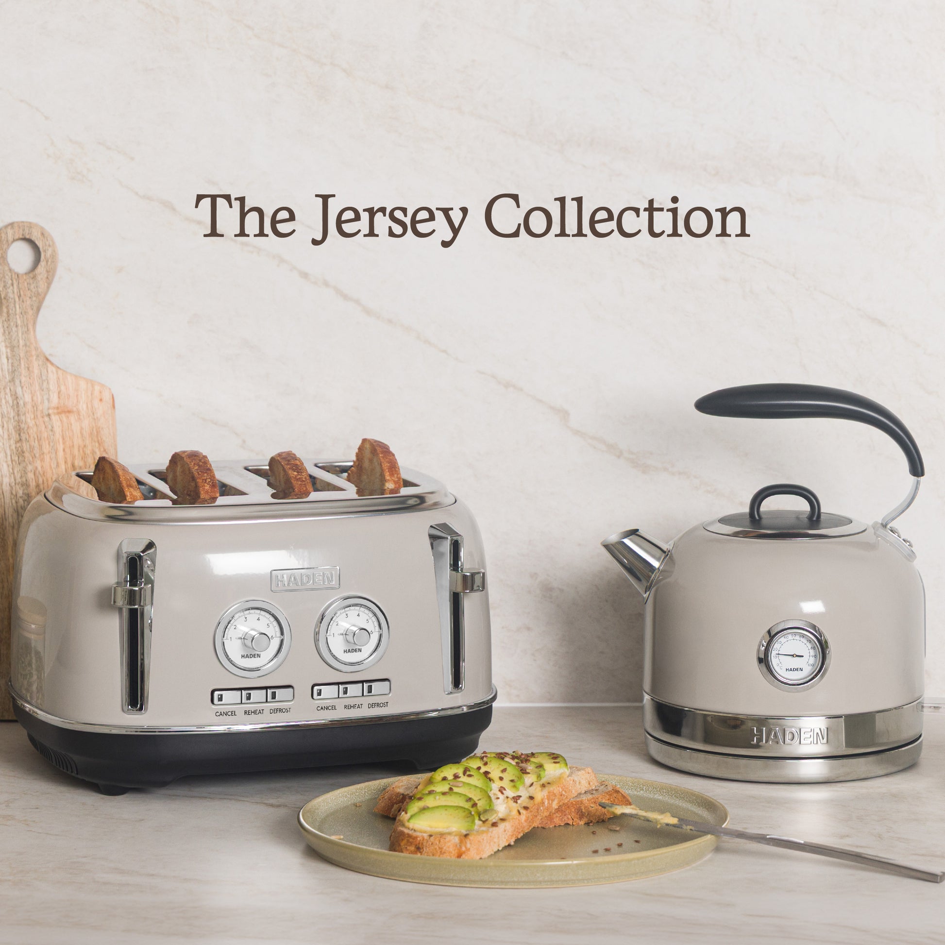 Haden Jersey Putty 4 Slice Toaster Toasters Haden