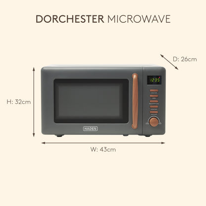 Haden Dorchester Grey Microwave Microwave Ovens Haden