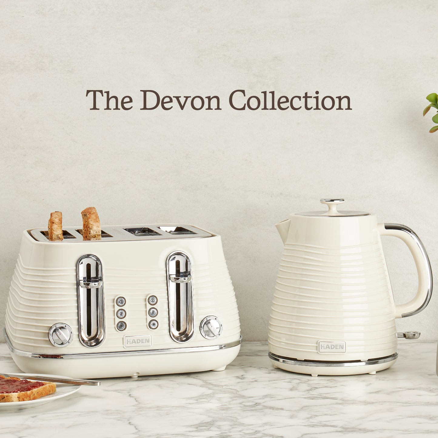 Haden Devon Kettle – Cream Electric Kettles Haden