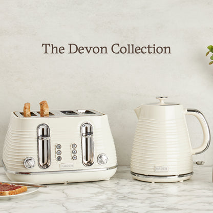 Haden Devon 4 Slice Toaster Cream Toasters Haden