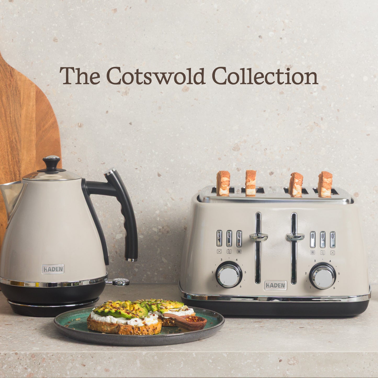 Haden Cotswold 4 Slice Putty Toaster Toasters Haden