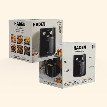 Haden 6.5L Air Fryer – Black Air Fryers Haden