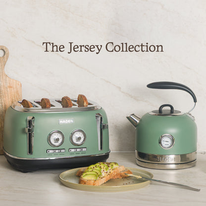 Haden Jersey 4 Slice Toaster Cedar Green Toasters Haden