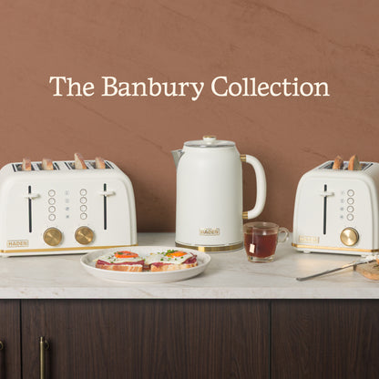 Haden Banbury 2 Slice Toaster Sour Cream