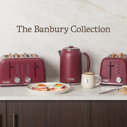 Haden Banbury 2 Slice Toaster Berry