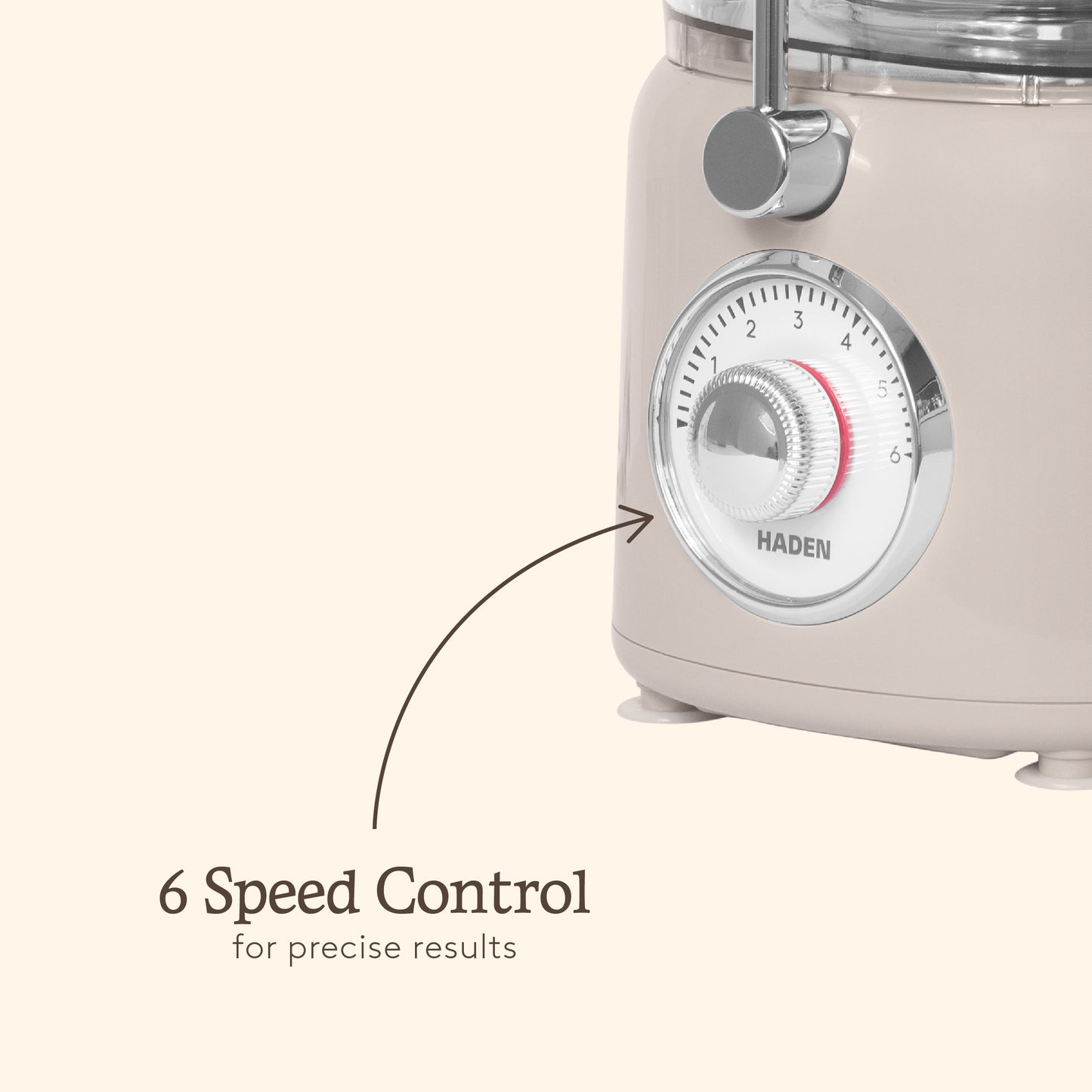 Haden 1L Juicer – Putty Beige Juicer Haden