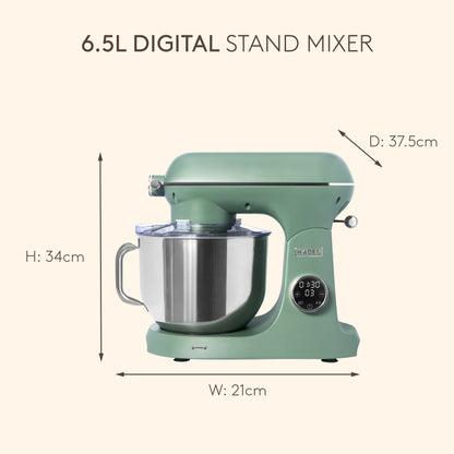 Haden 6.5L Digital Stand Mixer – Cedar Green Food Mixers & Blenders Haden