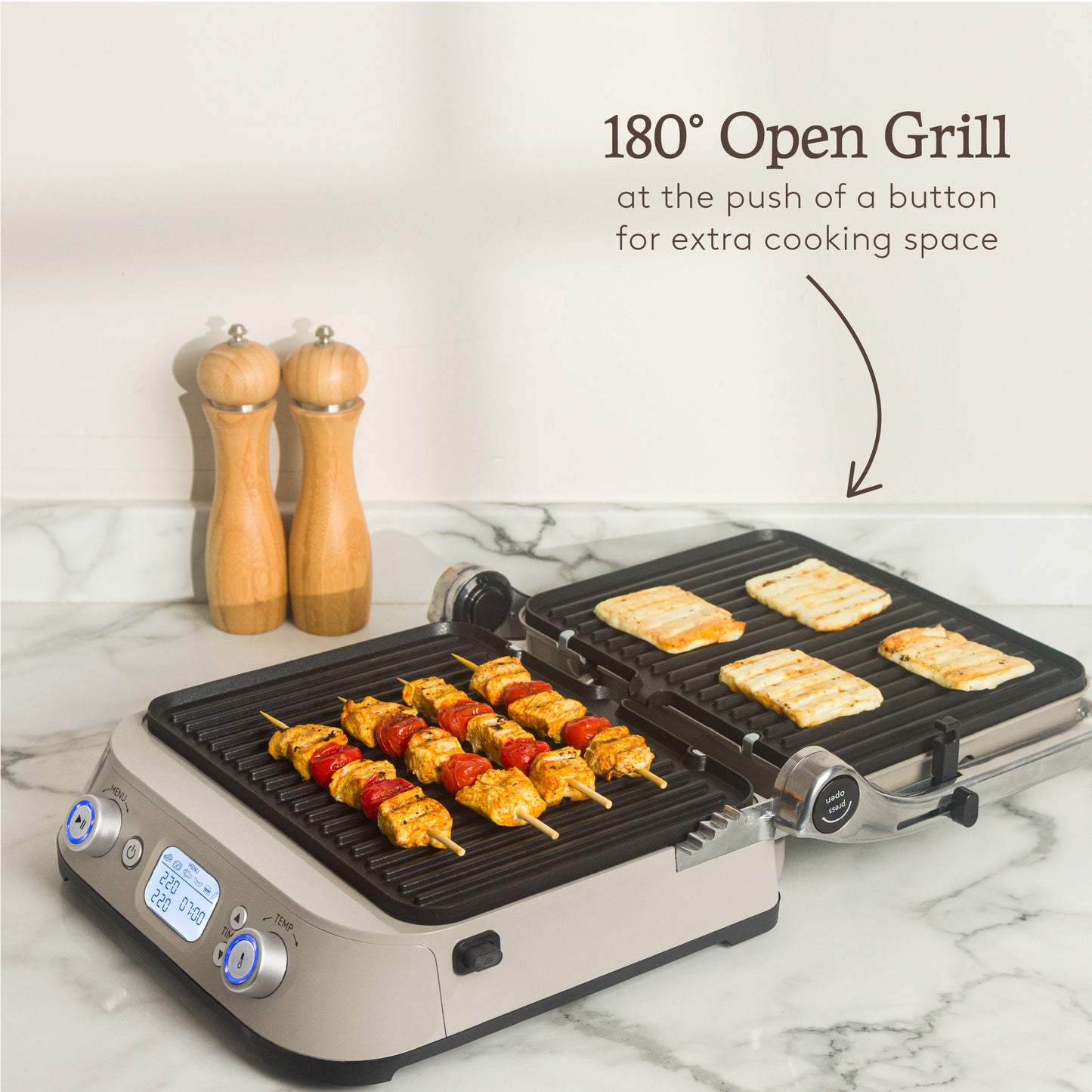 Haden Retro Grill – Putty Beige Electric Grill Haden