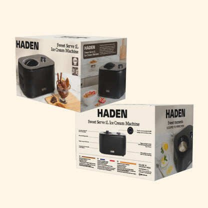 Haden Sweet Serve 1L Ice Cream Machine Haden