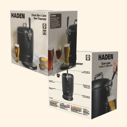 Haden Home Bar 6 Litre Beer Dispenser Haden