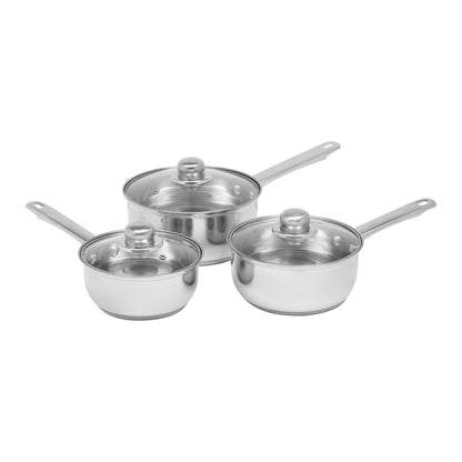 3pc Saucepan Set 16/18/20cm Haden