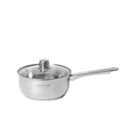 20cm Essential Saucepan With Glass Lid Kitchen Haden