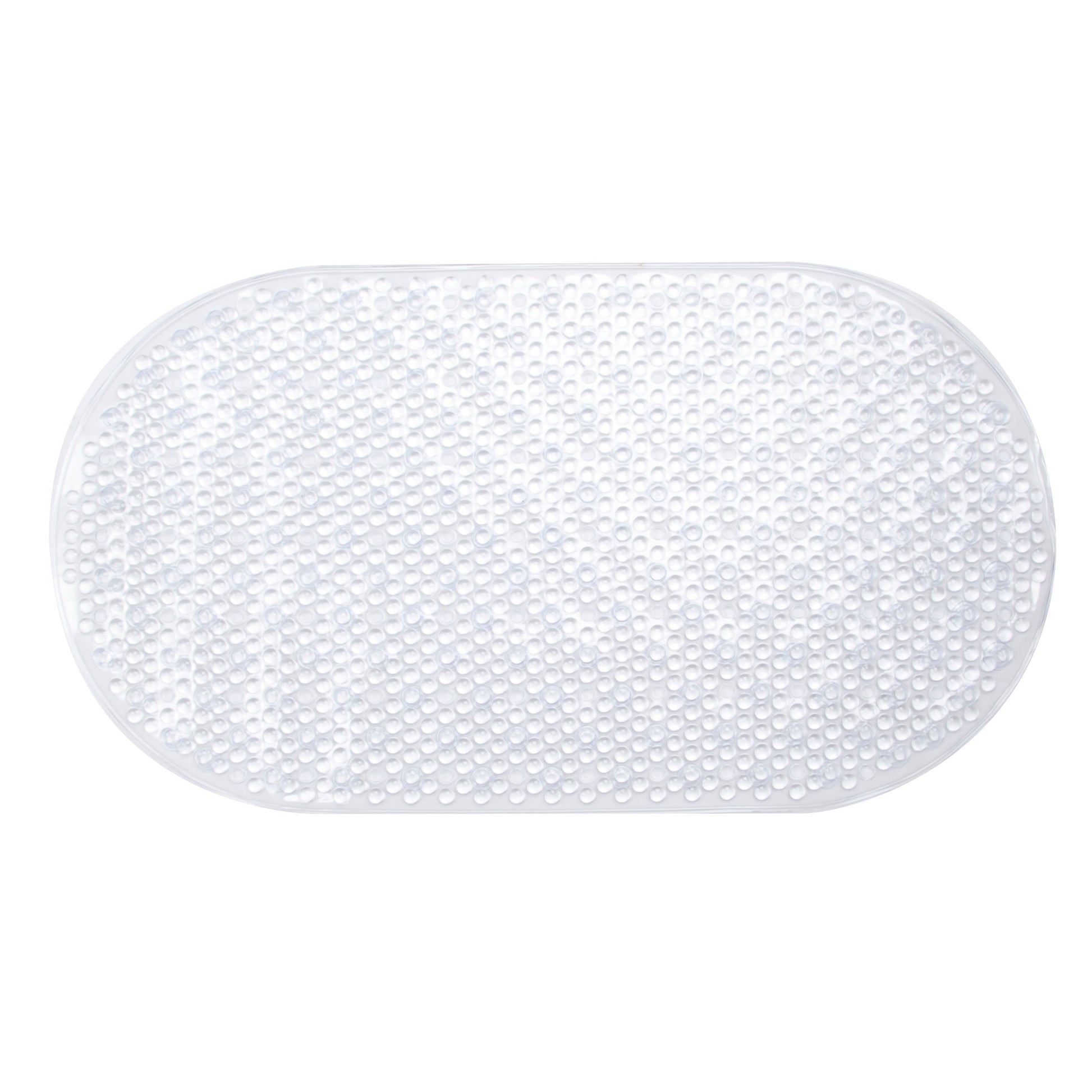 PVC Bath Mat Oval Clear Bathroom Sabichi Homewares Ltd