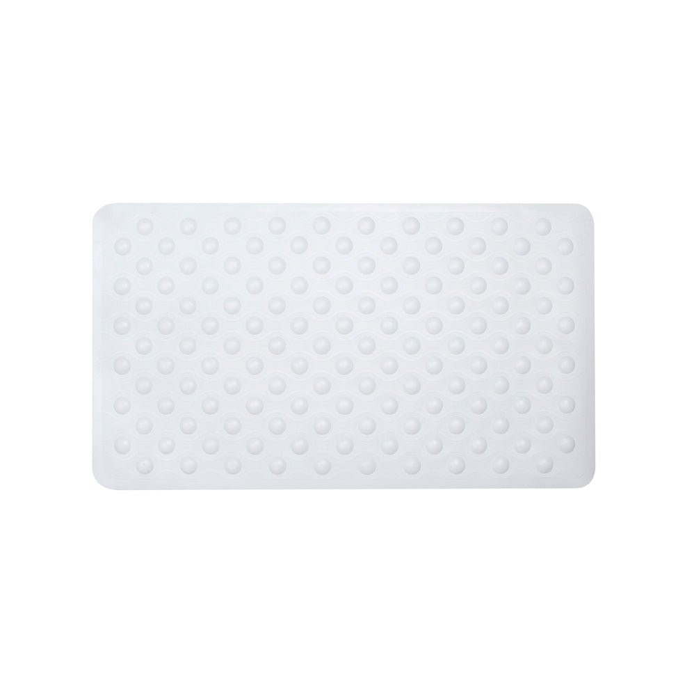 Bubble Rubber Bath Mat White Bathroom Sabichi Homewares Ltd