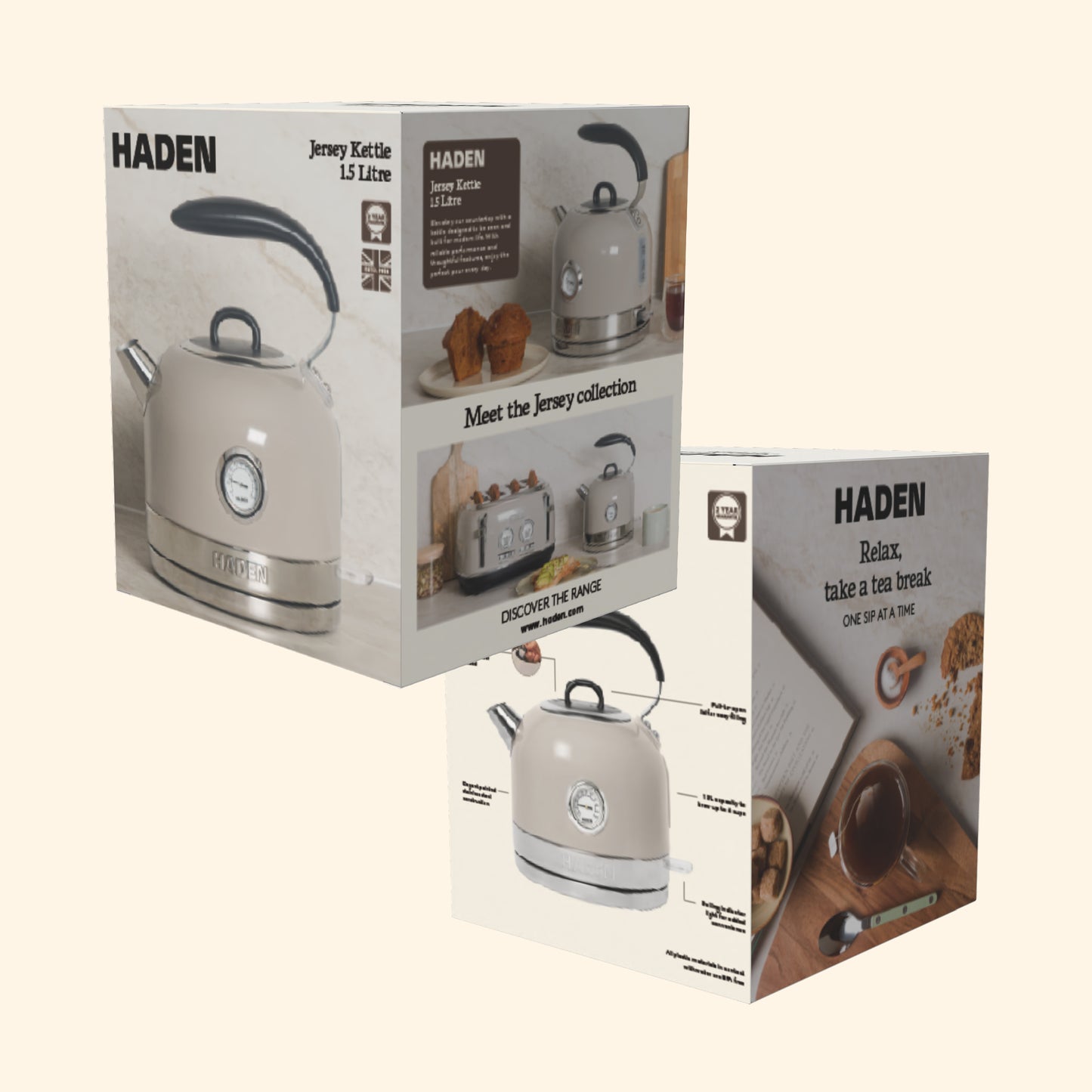 Haden Jersey Putty Kettle Electric Kettles Haden