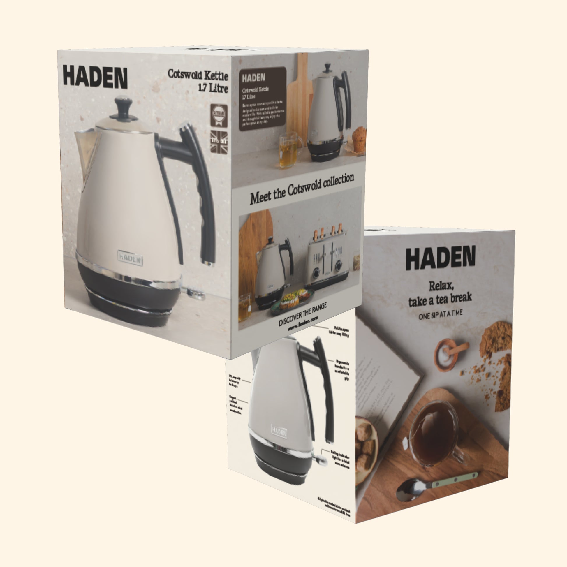 Haden Cotswold Putty Kettle Electric Kettles Haden