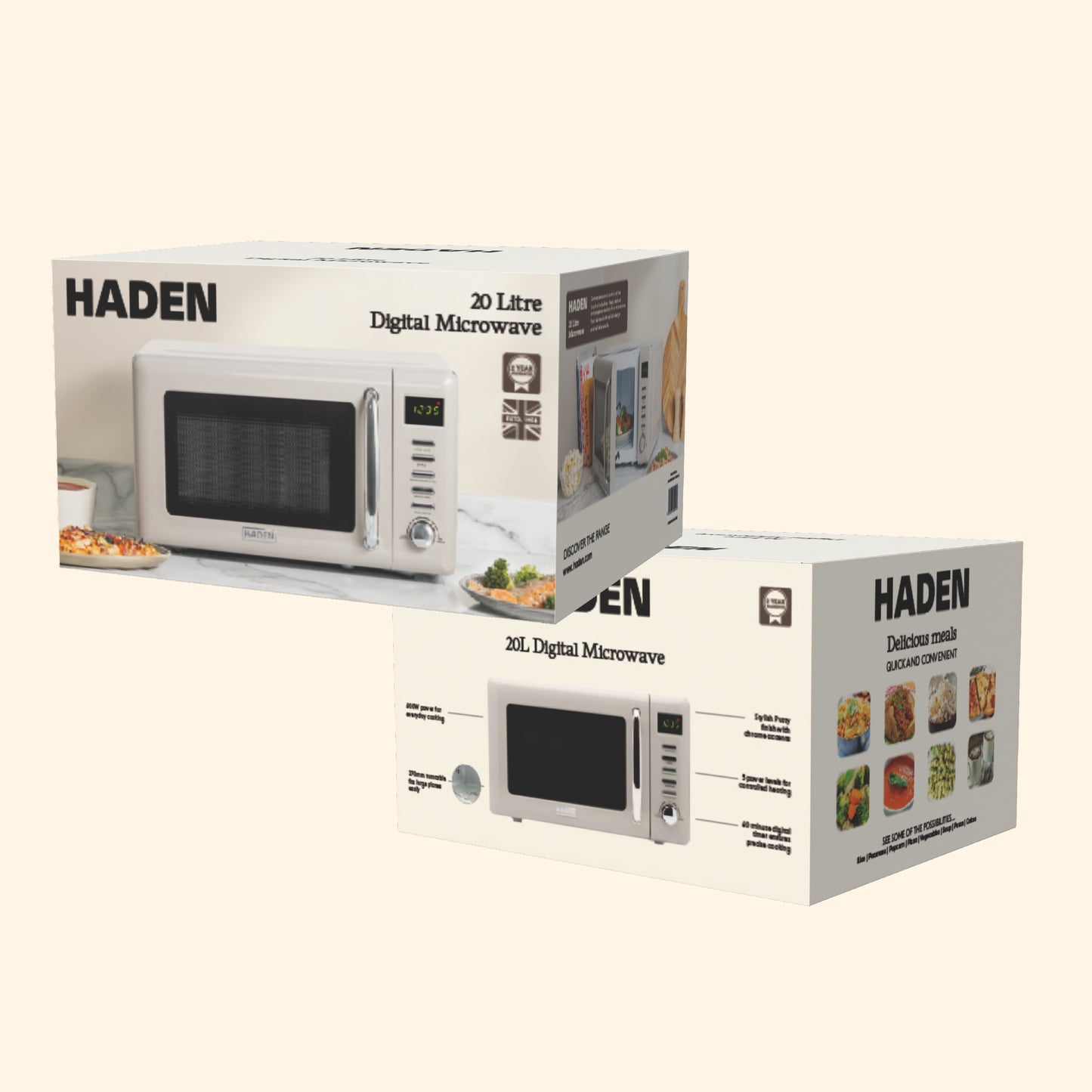 Haden Cotswold Putty Microwave Microwave Ovens Haden
