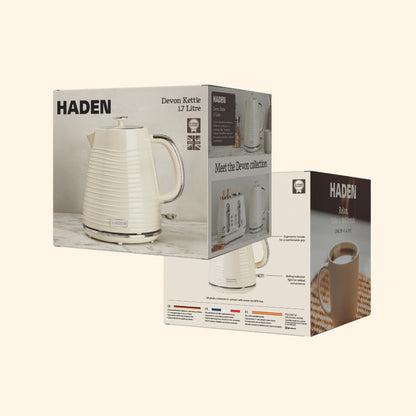 Haden Devon Kettle – Cream Electric Kettles Haden