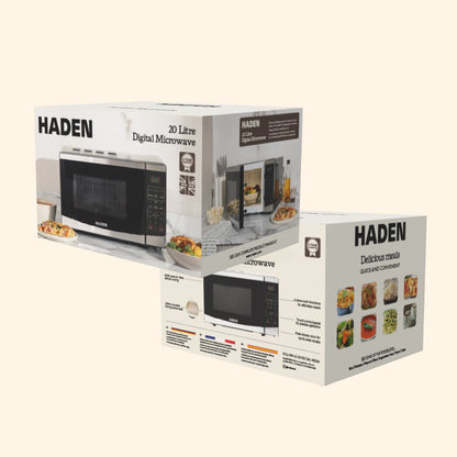 Haden 20L 800W Digital Microwave Microwave Ovens Haden