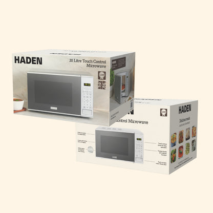 Haden 20L Touch Control Microwave – Stainless Steel Microwave Ovens Haden