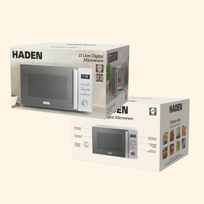 Haden 23L 900W Digital - Stainless Steel Microwave Ovens Haden