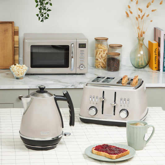 Haden Cotswold Bundle Kettle + Toaster – Putty Haden