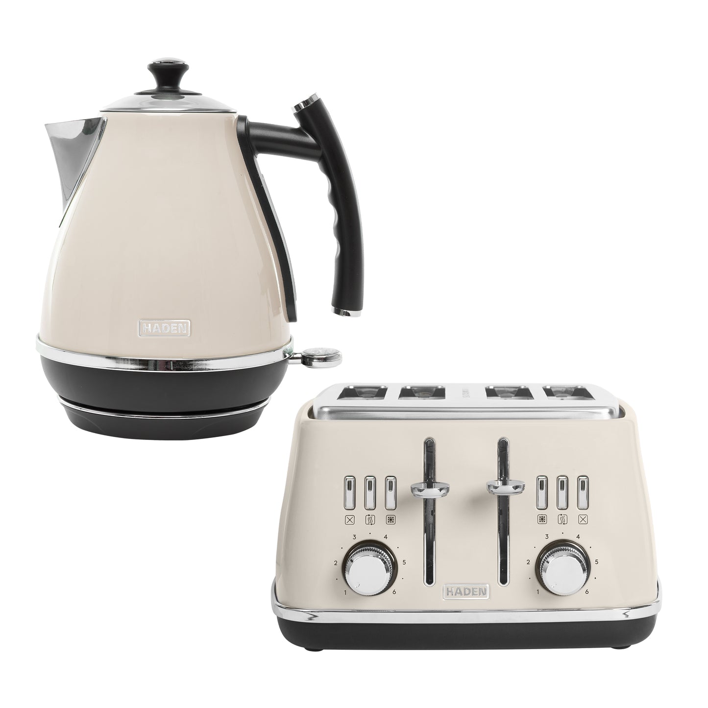 Haden Cotswold Putty Kettle and Toaster Bundle Haden