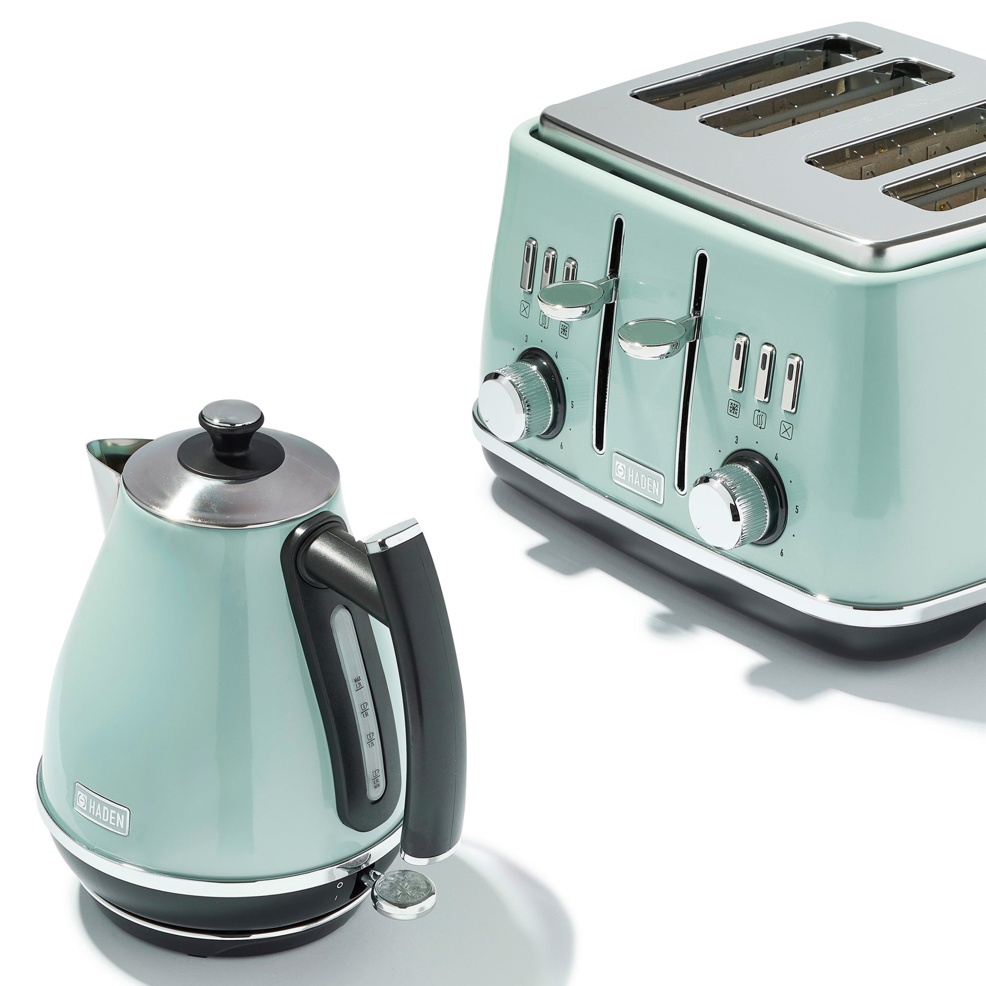 Haden Cotswold Bundle Kettle + Toaster – Sage Haden