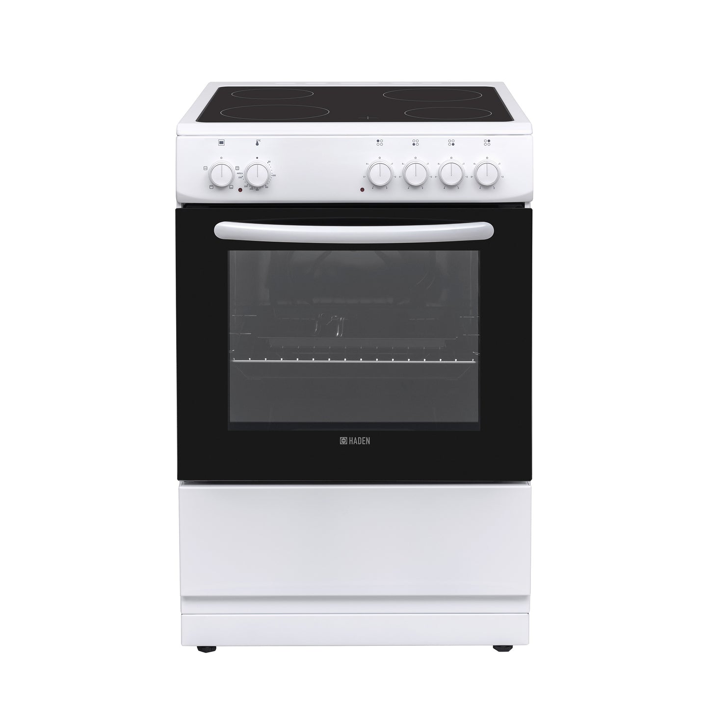 HC61SW 60cm Ceramic Single Oven Cookers Haden