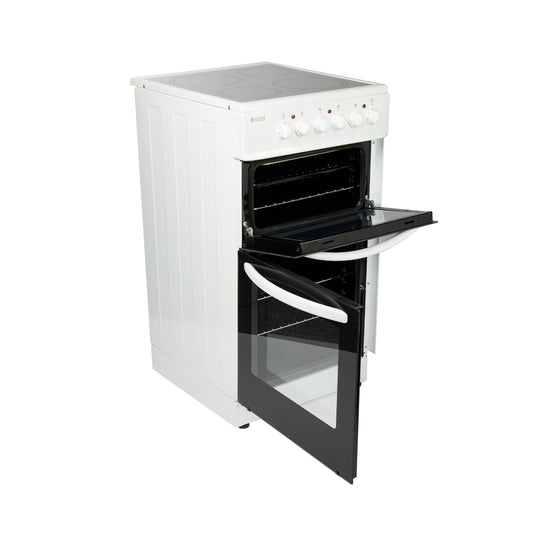 HE50DOMW 50cm Ceramic Double Oven electric cooker Haden