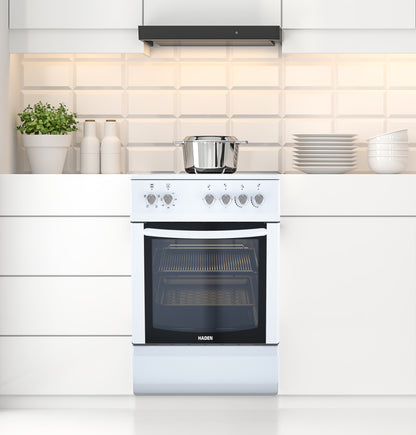HE61SW 60cm Sealed Plate Single Oven Cookers Haden