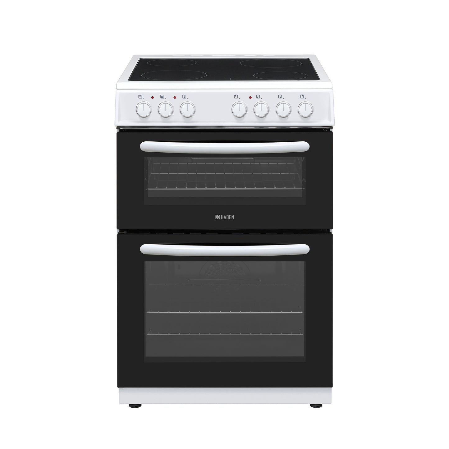 HE65DOMW 60cm Ceramic Double Oven Cookers Haden