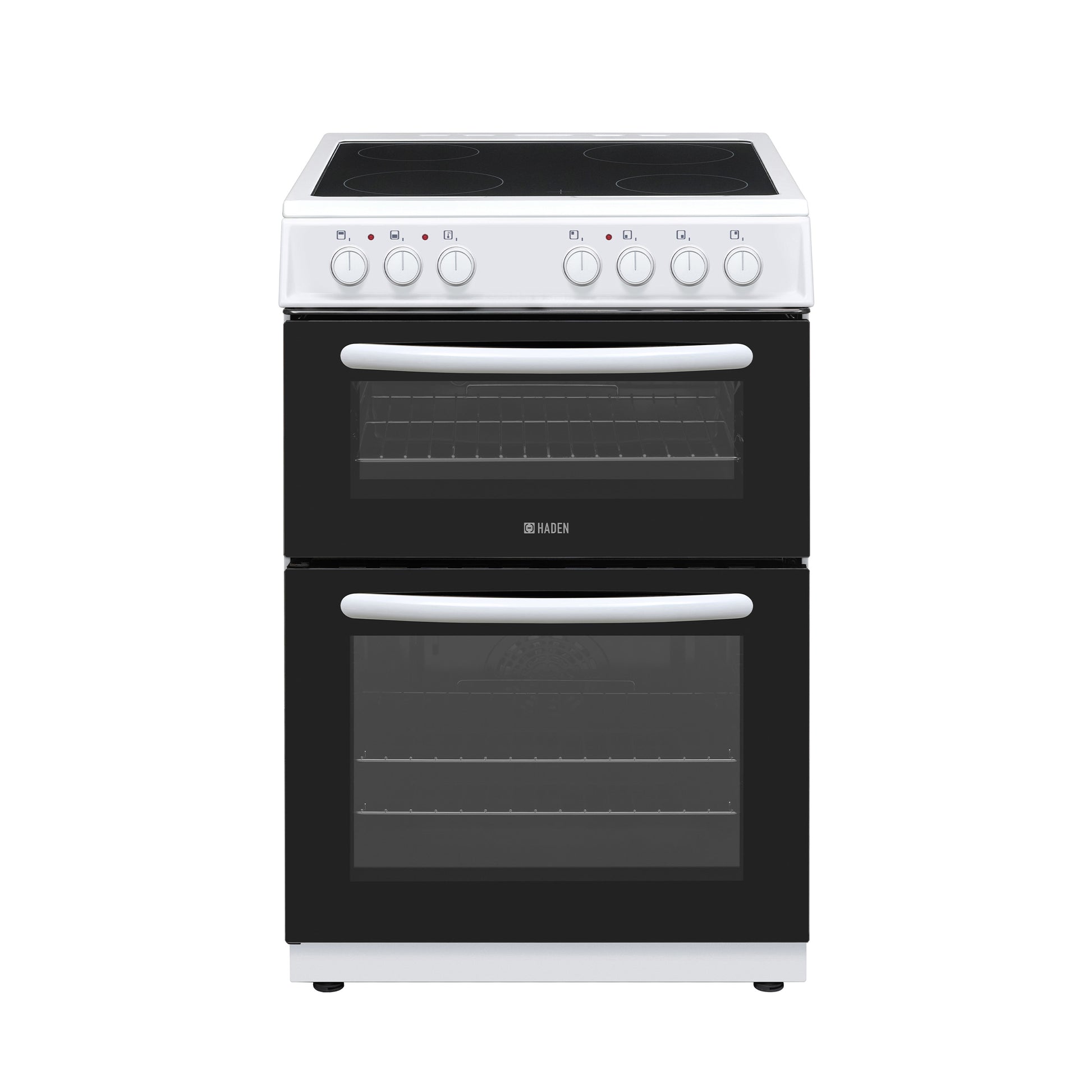HE65DOMW 60cm Ceramic Double Oven Cookers Haden
