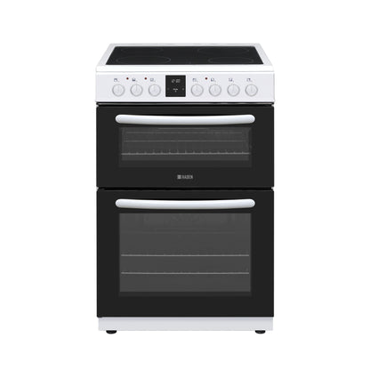 HE65DOPW 60cm Ceramic Double Oven Cookers Haden