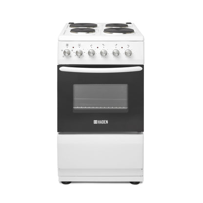 HES050W 50cm Sealed Plate Single Oven Cookers Haden