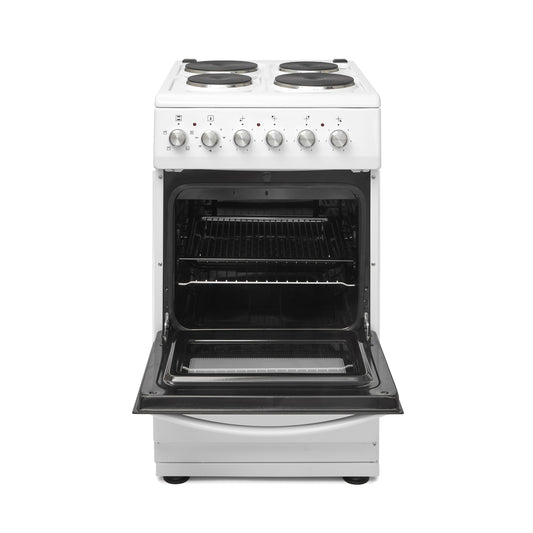 HES050W 50cm Sealed Plate Single Oven Cookers Haden