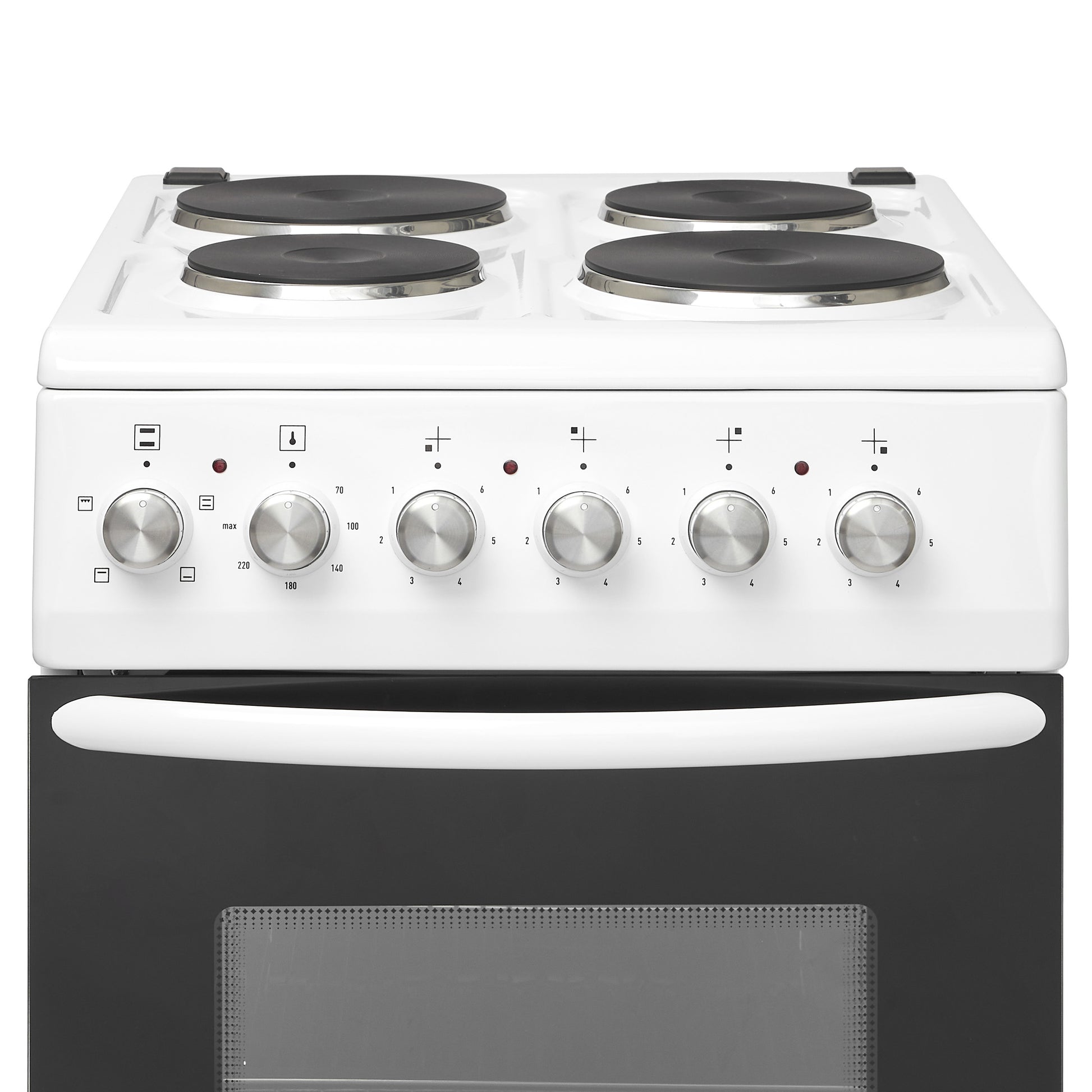 HES050W 50cm Sealed Plate Single Oven Cookers Haden
