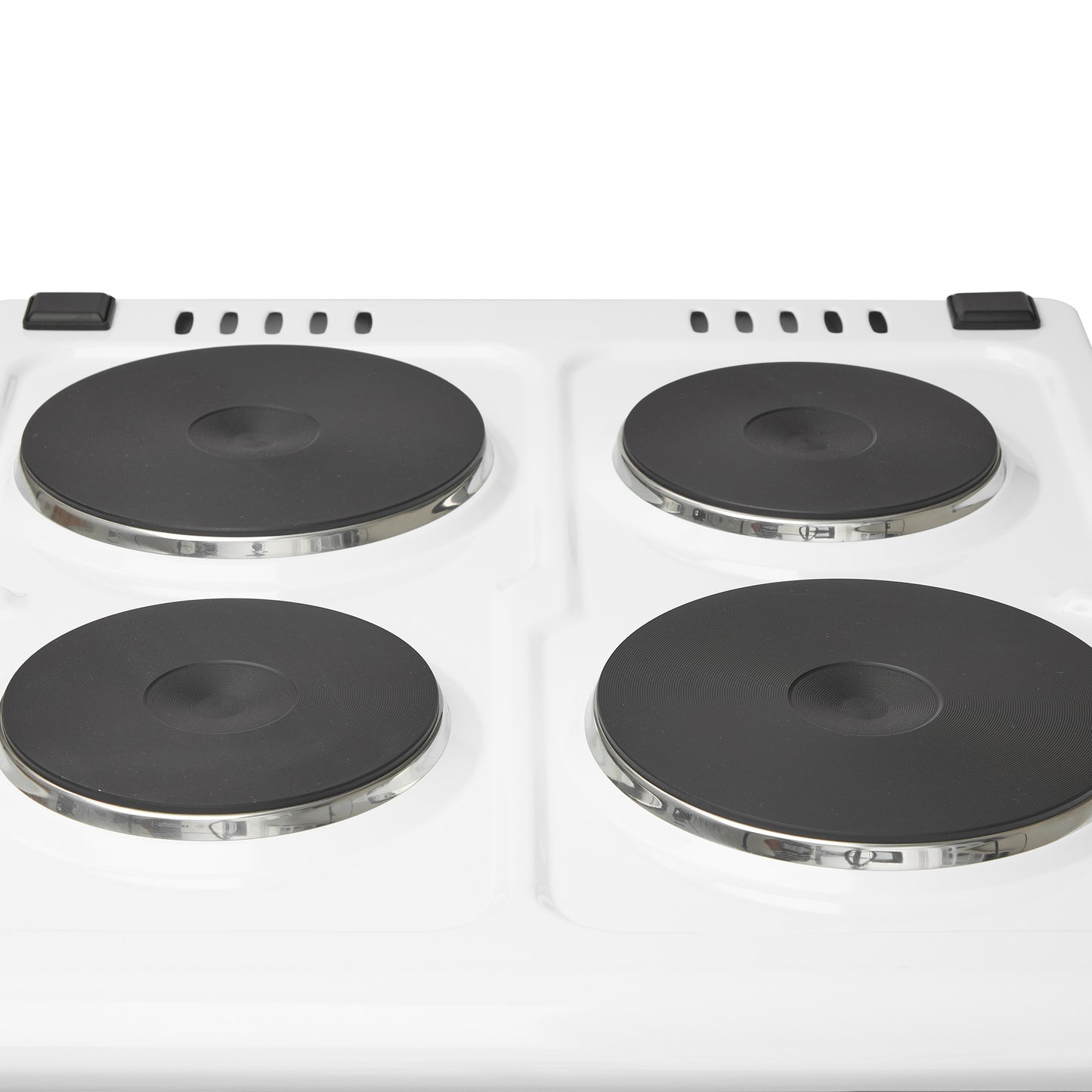 HES050W – WHITE 50CM 52 LITRE ELECTRIC COOKER WITH SOLID PLATE HOB