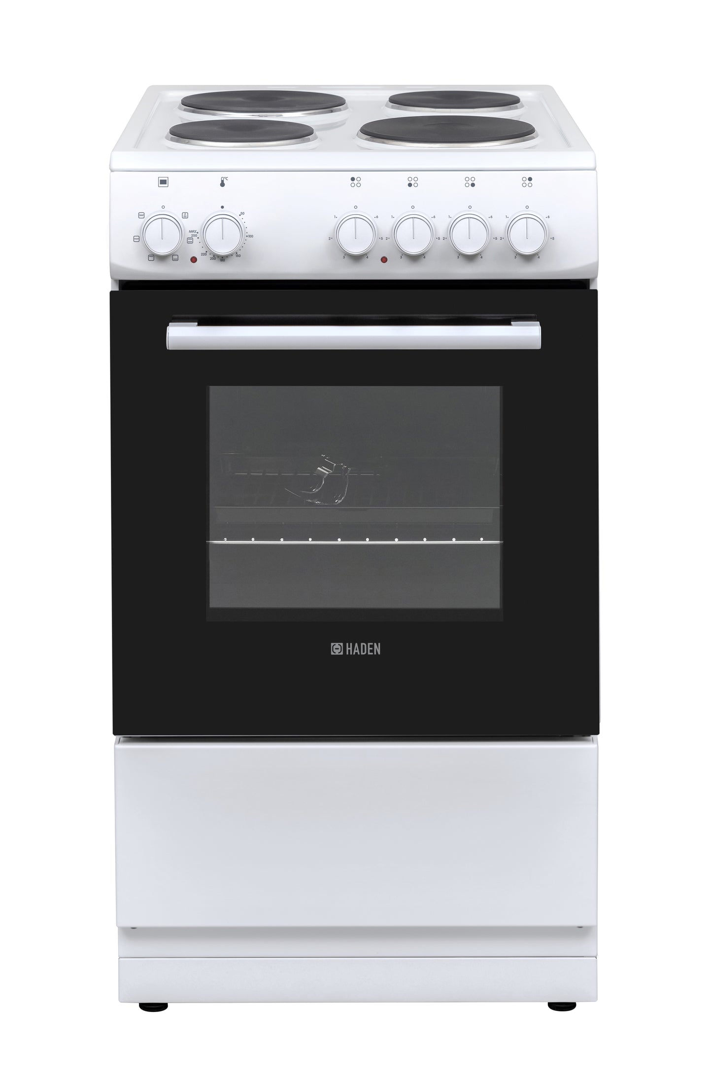 HE51SW 50cm Sealed Plate Single Oven Cookers Haden