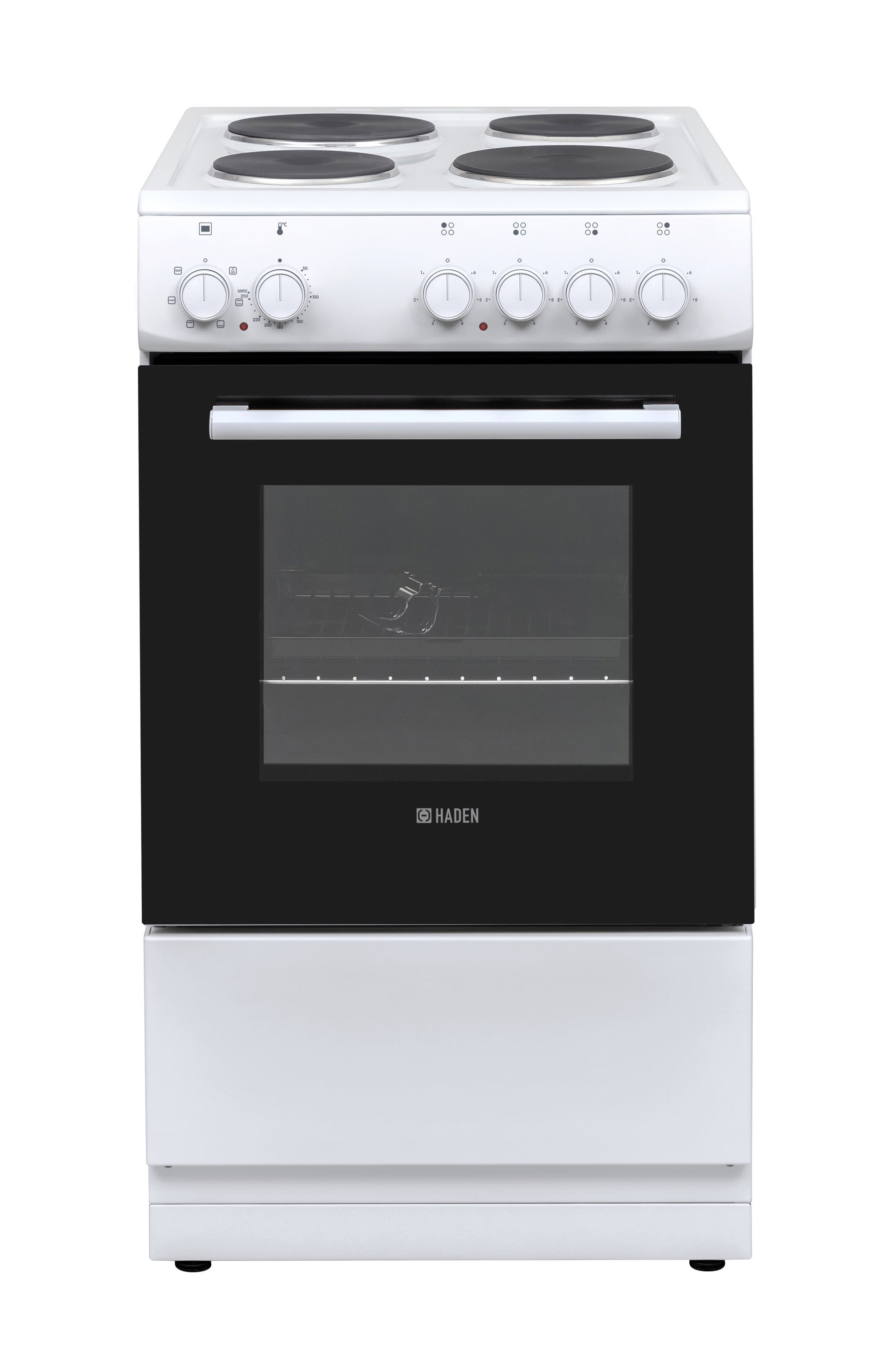 HE51SW 50cm Sealed Plate Single Oven Cookers Haden