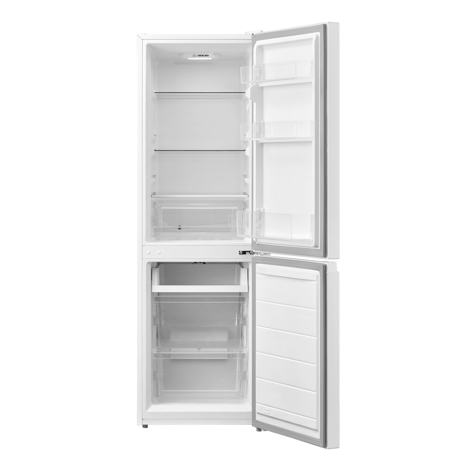 HFF150W 50CM WIDE FROST FREE FRIDGE FREEZER Haden Hff150w 50cm wide frost free fridge freezer haden