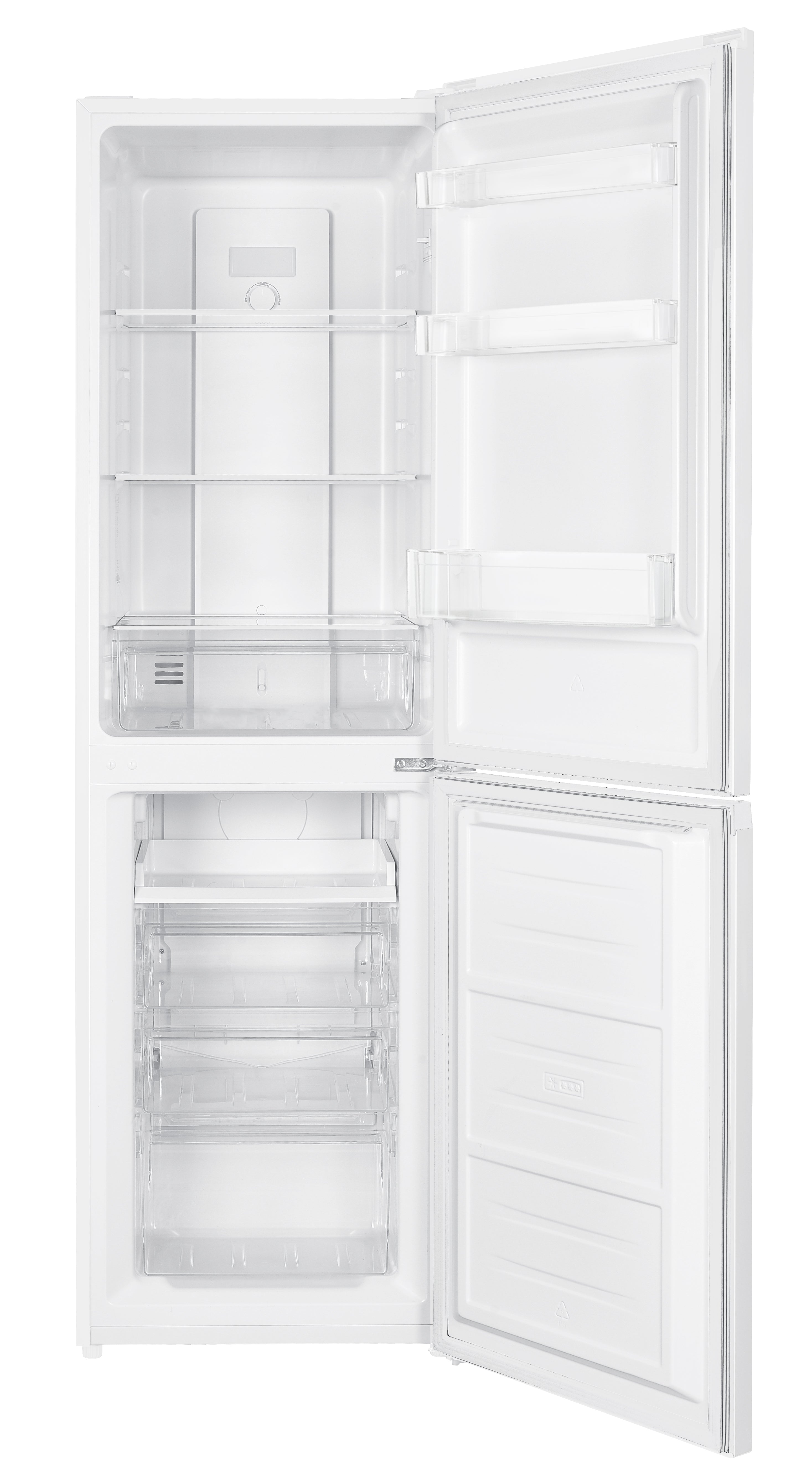 HFF1855W E 55cm Total No Frost Fridge Freezer White Haden hff1855w-e-55cm-total-no-frost-fridge-freezer-white-haden