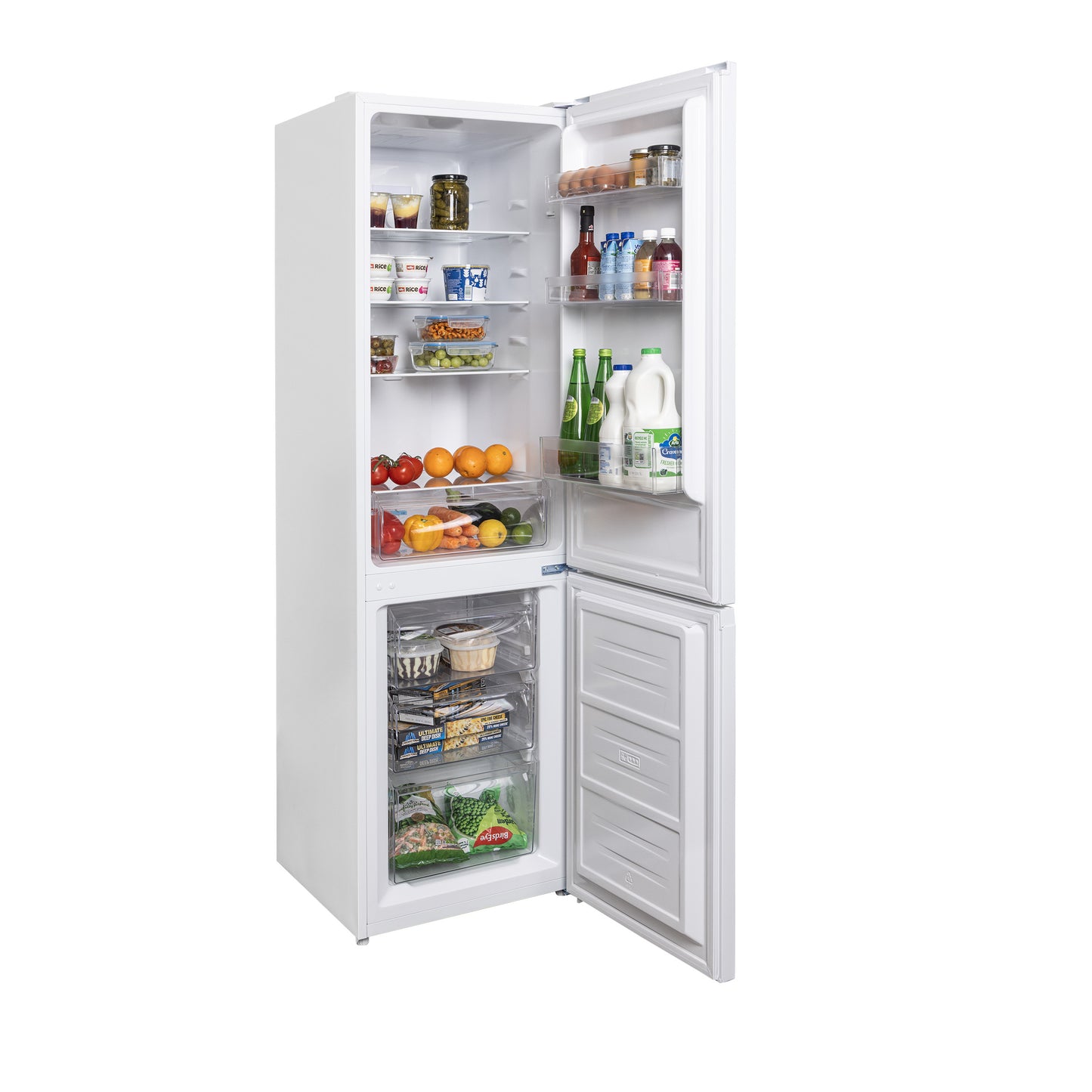 HFF253W 55cm Total No Frost Fridge Freezer Refrigerators Haden