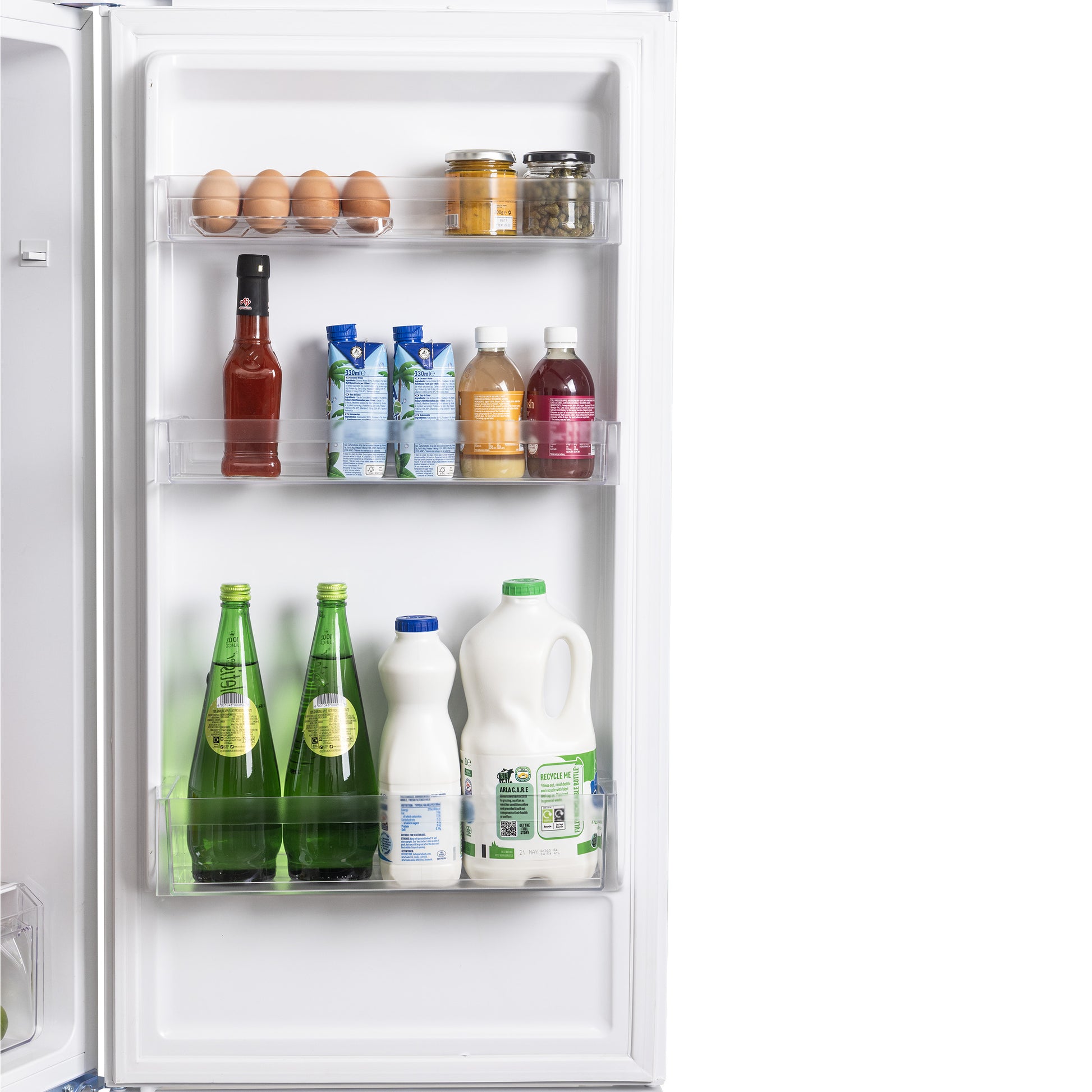 HFF253W 55cm Total No Frost Fridge Freezer Refrigerators Haden